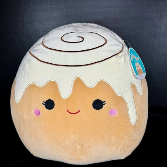 NWT Rare Chanel 14" The Cinnamon Roll Squishmallow - Picture 1 of 5
